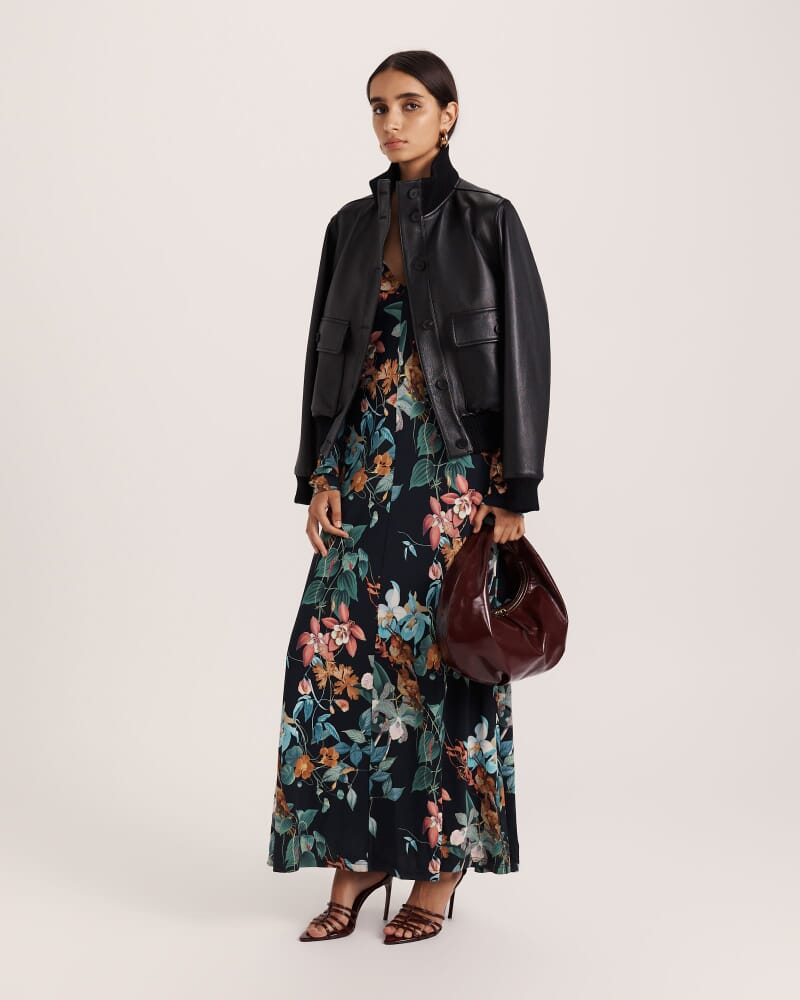 Harlow Long Sleeve Dress in MULTI