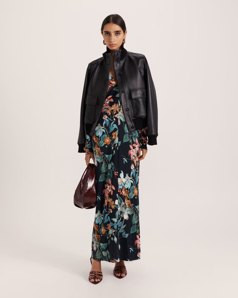 Harlow Long Sleeve Dress in MULTI