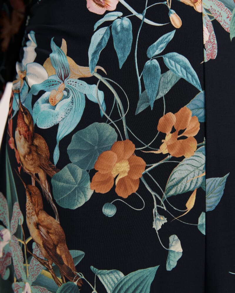 Harlow Long Sleeve Dress in MULTI