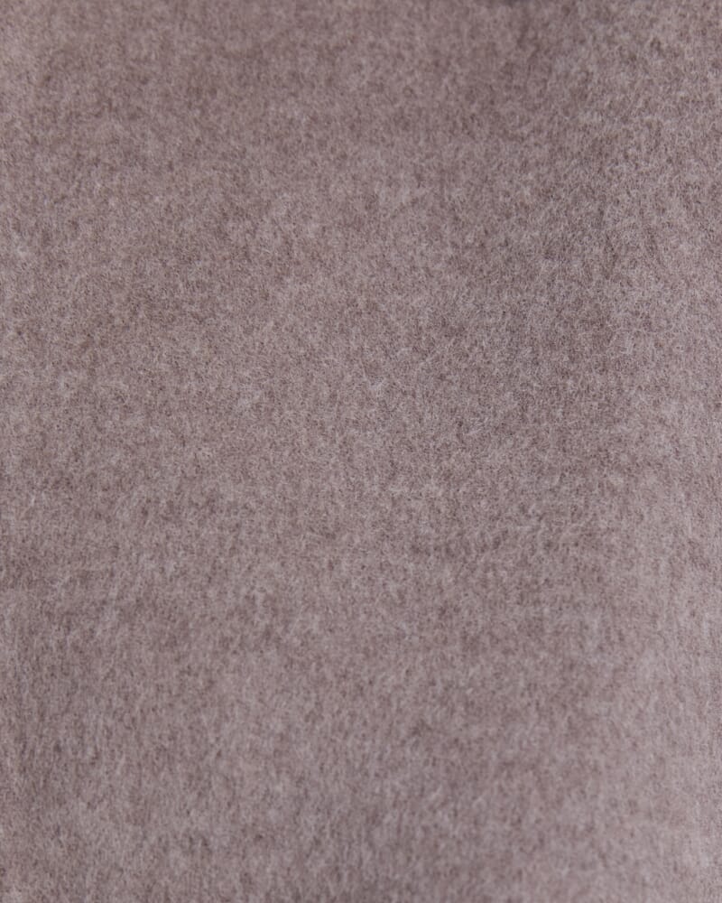 Karla Wool Bomber Jacket in MINK