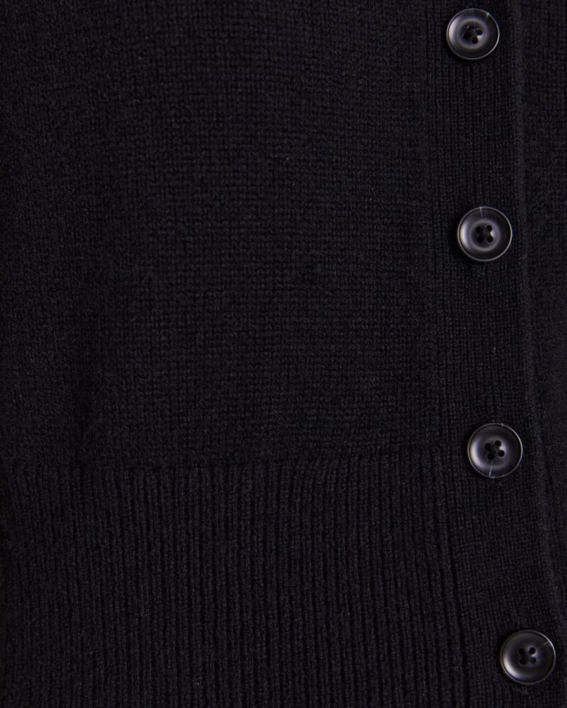 Cashmere Batwing Cardi in BLACK