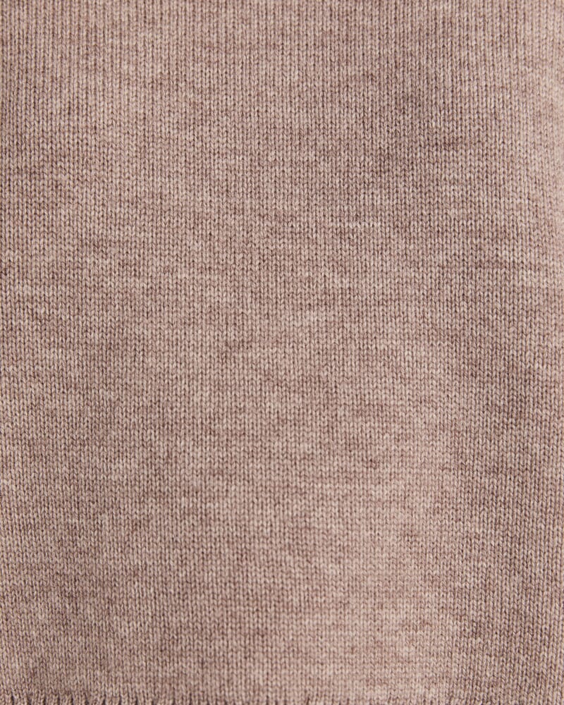 Nara Oversized Cashmere Blend Knit in PEBBLE MELANGE