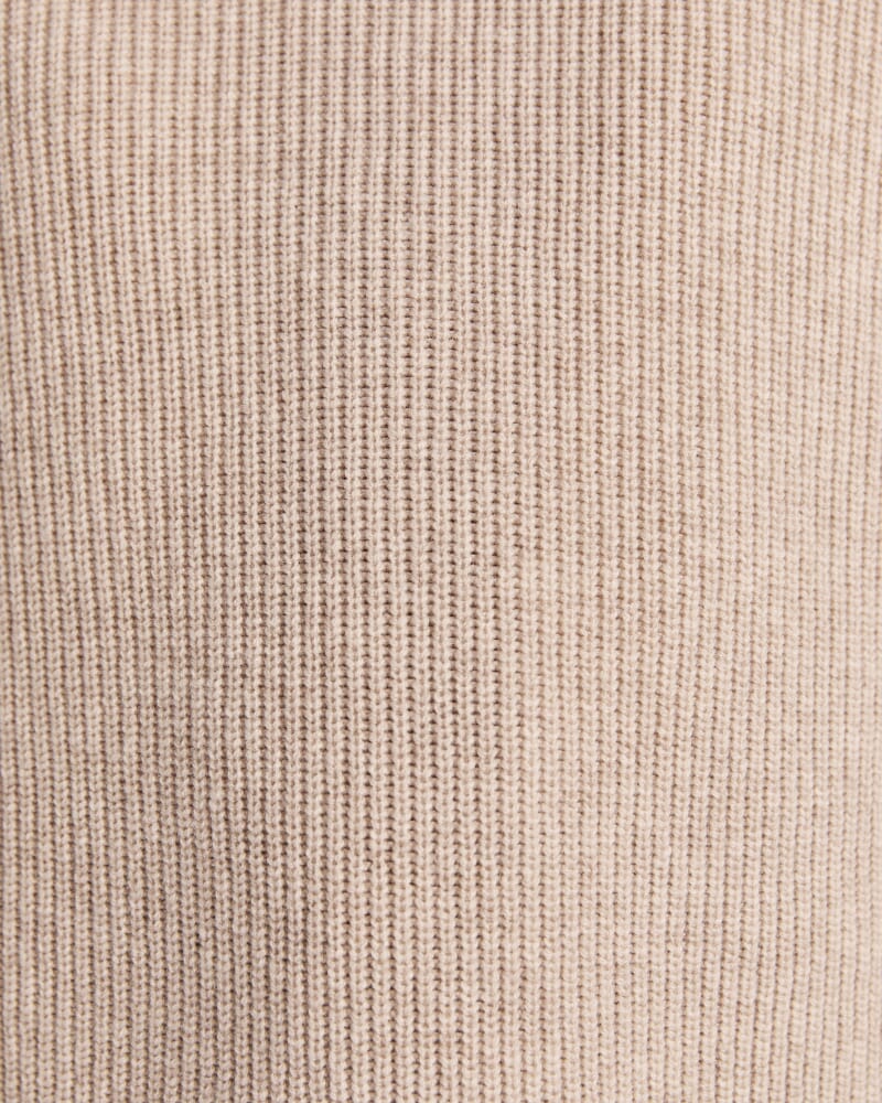 Nara Cashmere Blend Knit Vest in BISCUIT MELANGE