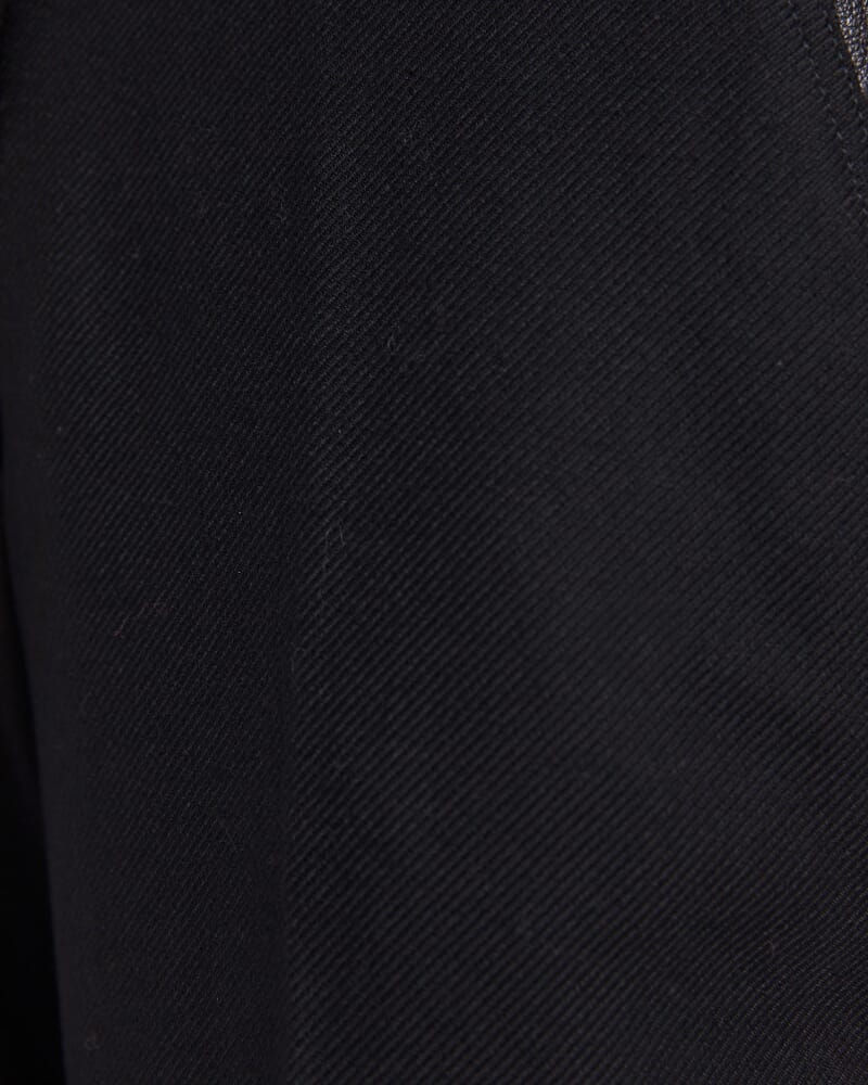 Prudence Wool Slim Leg Pant in BLACK