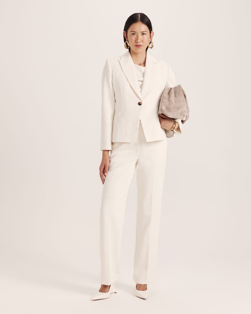 Dharma Straight Leg Pant in MILK