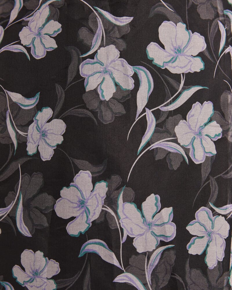 Primrose Silk Organza Skirt in MULTI