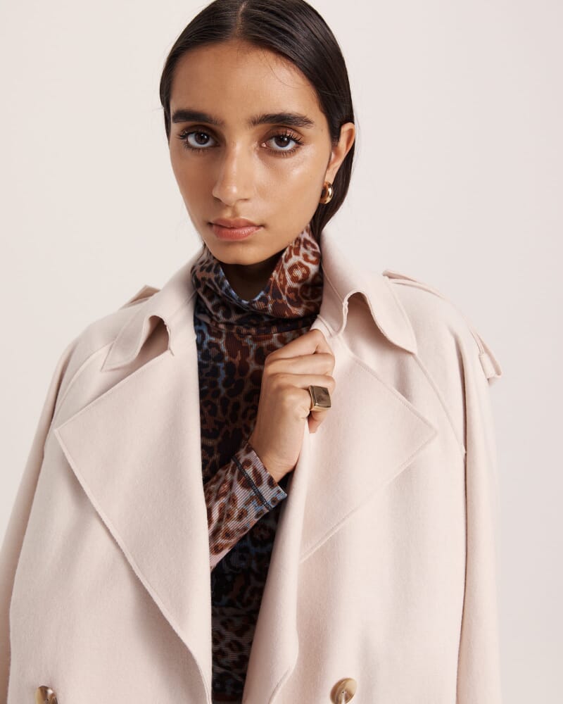 Malia Silk Midi Skirt in MULTI