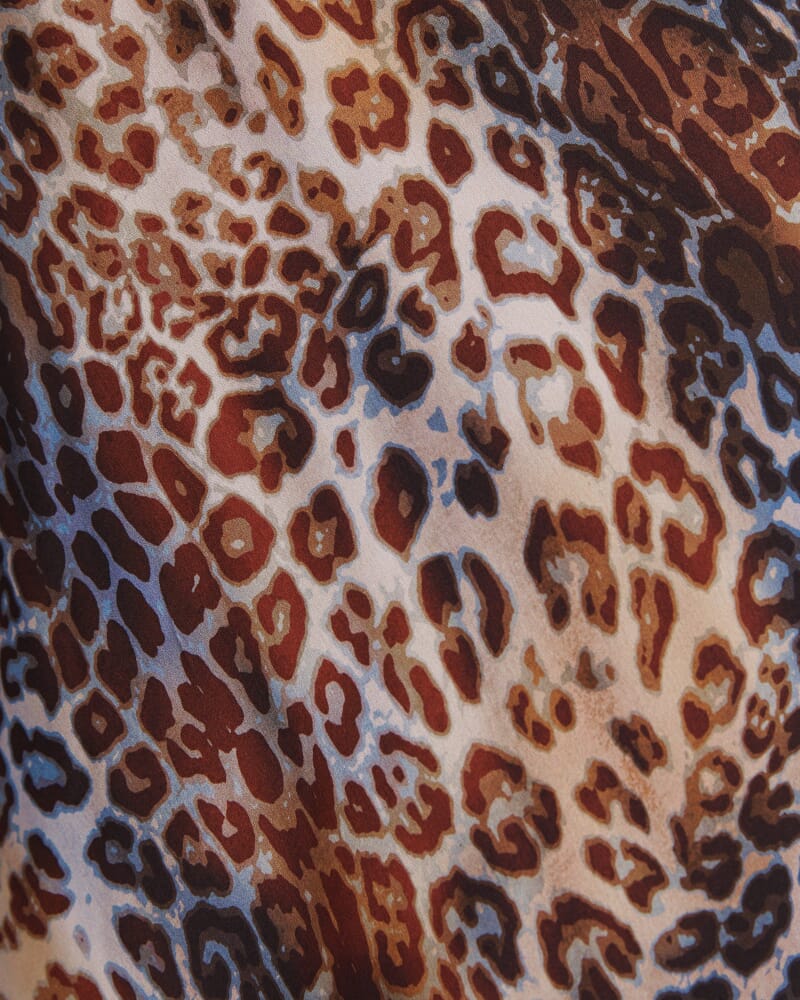 Malia Silk Midi Skirt in MULTI