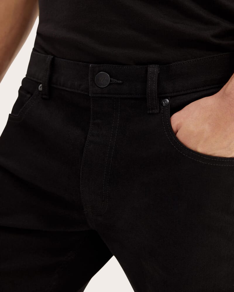 Fitzroy Slim Jean in BLACK