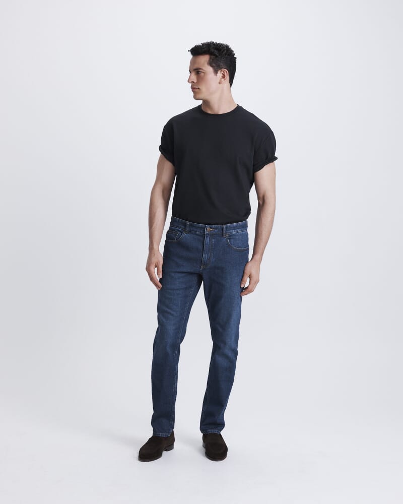 Fitzroy Slim Jean in DARK BLUE