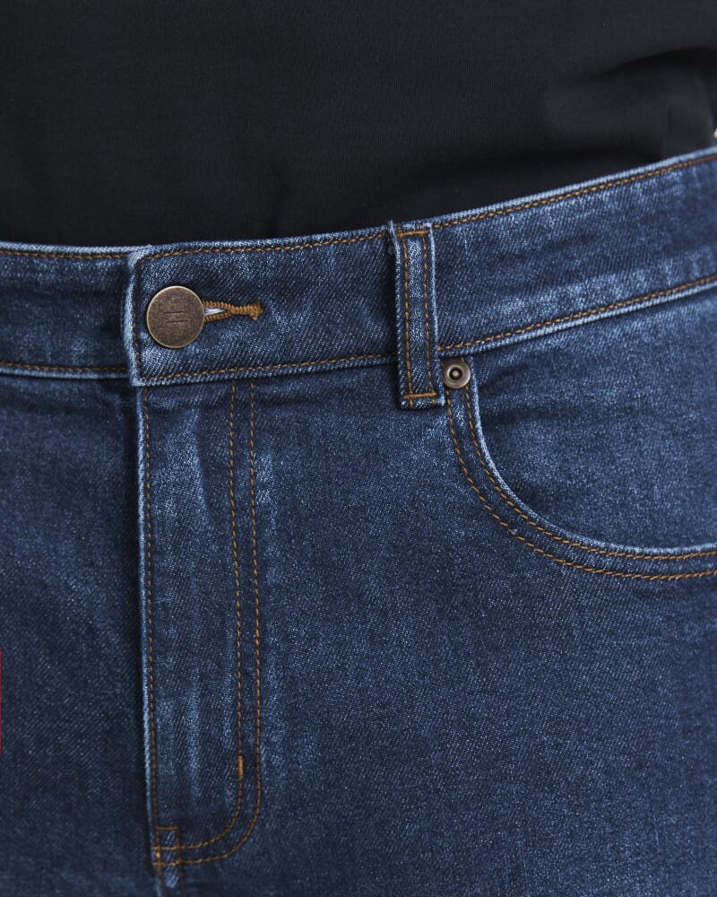 Fitzroy Slim Jean in DARK BLUE