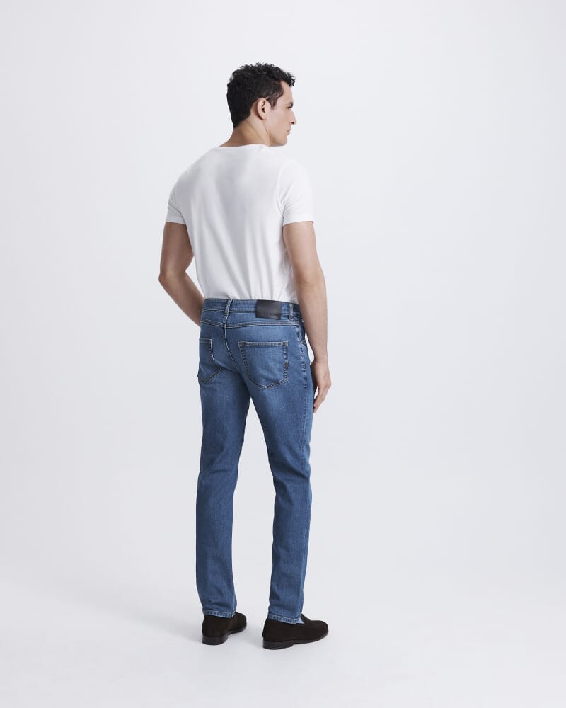 Fitzroy Slim Jean in MID WASH