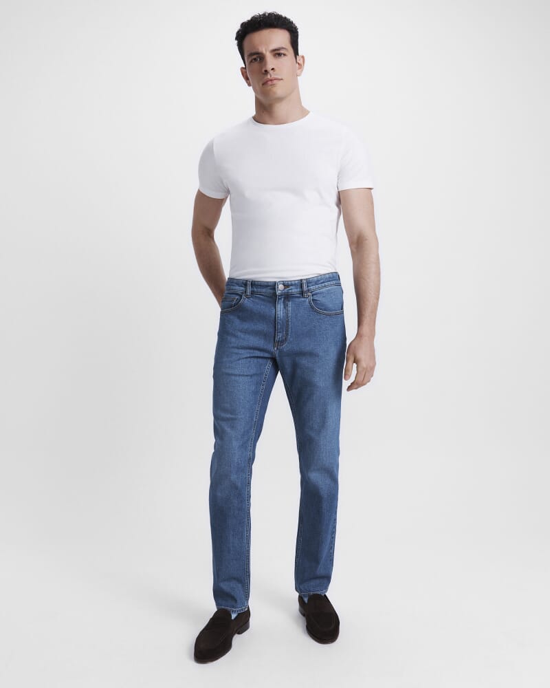 Fitzroy Slim Jean in MID WASH