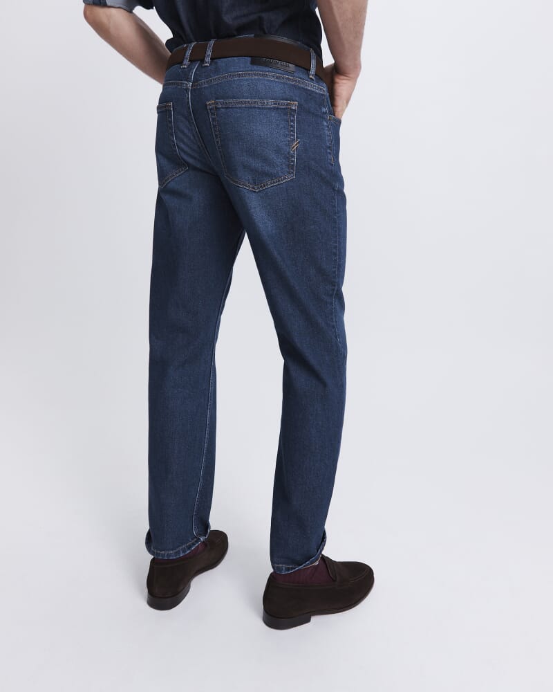 Cooper Straight Leg Jean in DARK WASH