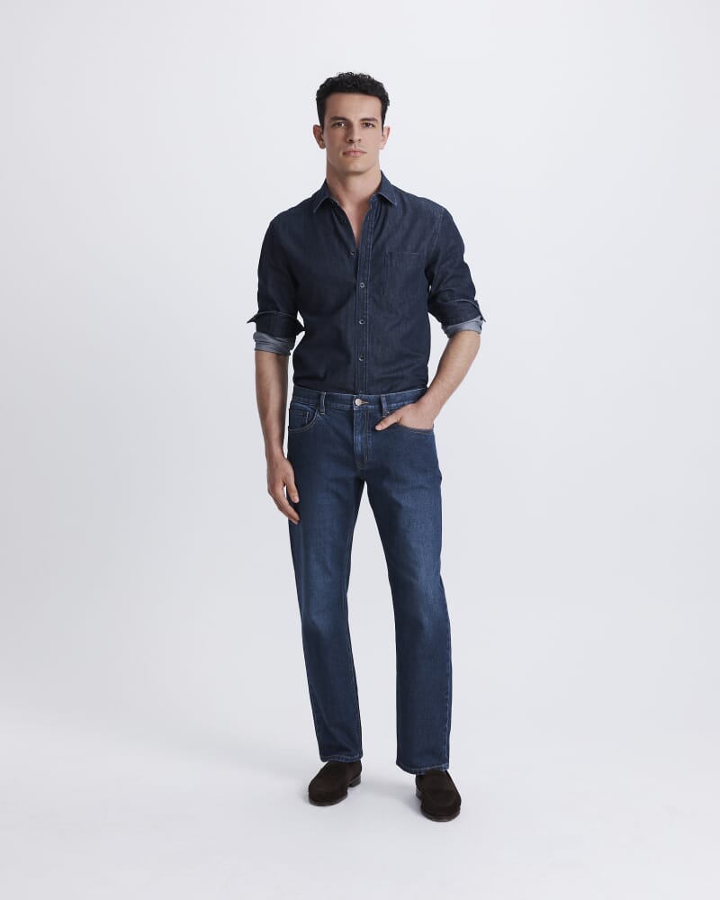 Cooper Straight Leg Jean in DARK WASH
