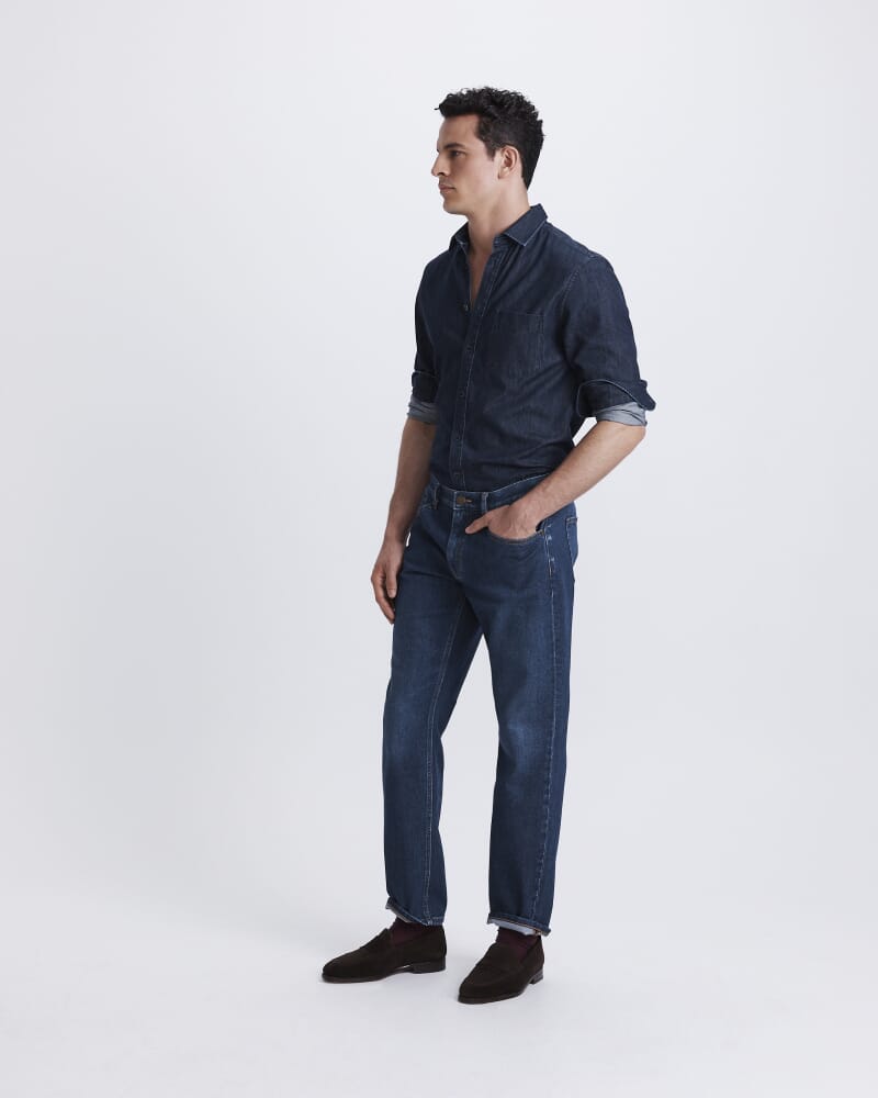 Cooper Straight Leg Jean in DARK WASH