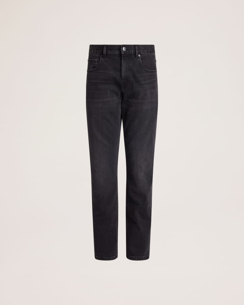 Cooper Straight Leg Jean in WASHED BLACK
