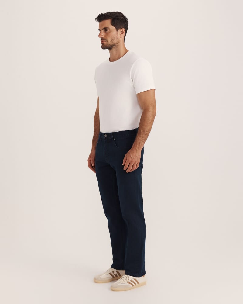 Cooper Straight Leg Jean in DARK INDIGO