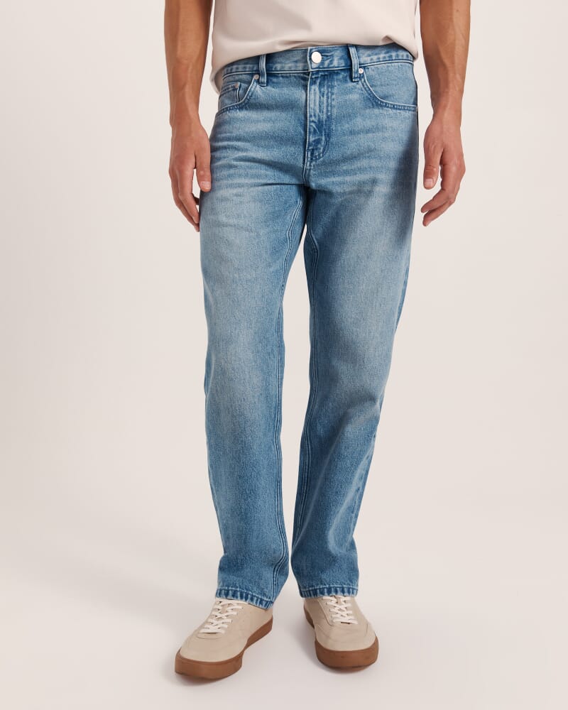 Cooper Straight Leg Jean in SMOKE BLUE