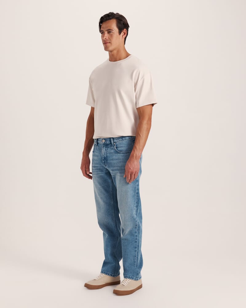 Cooper Straight Leg Jean in SMOKE BLUE