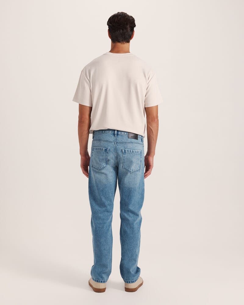Cooper Straight Leg Jean in SMOKE BLUE