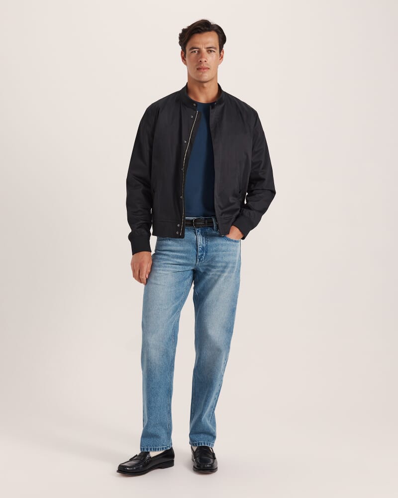Cooper Straight Leg Jean in SMOKE BLUE
