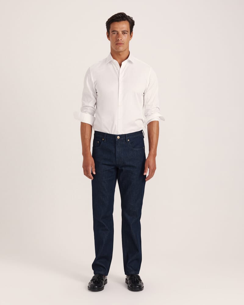 Cooper Straight Leg Jean in RINSE