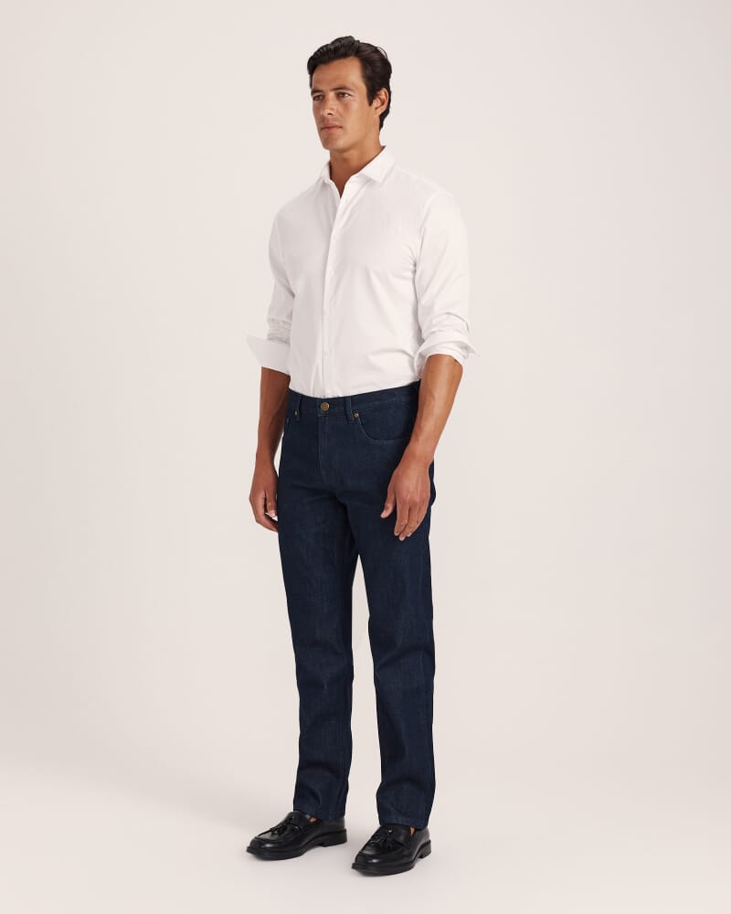 Cooper Straight Leg Jean in RINSE