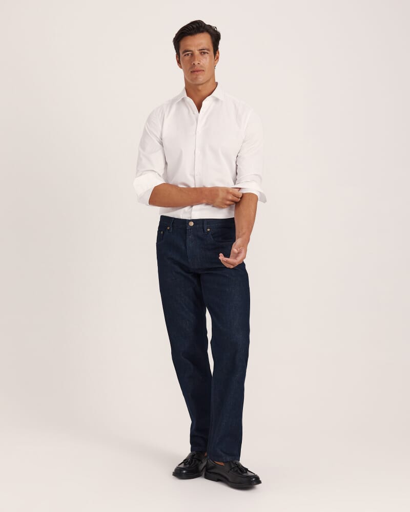 Cooper Straight Leg Jean in RINSE