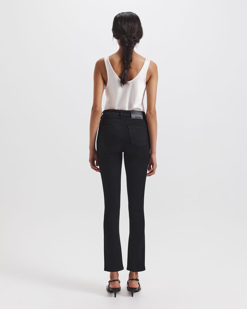 Anna High Rise Skinny Jean in BLACK