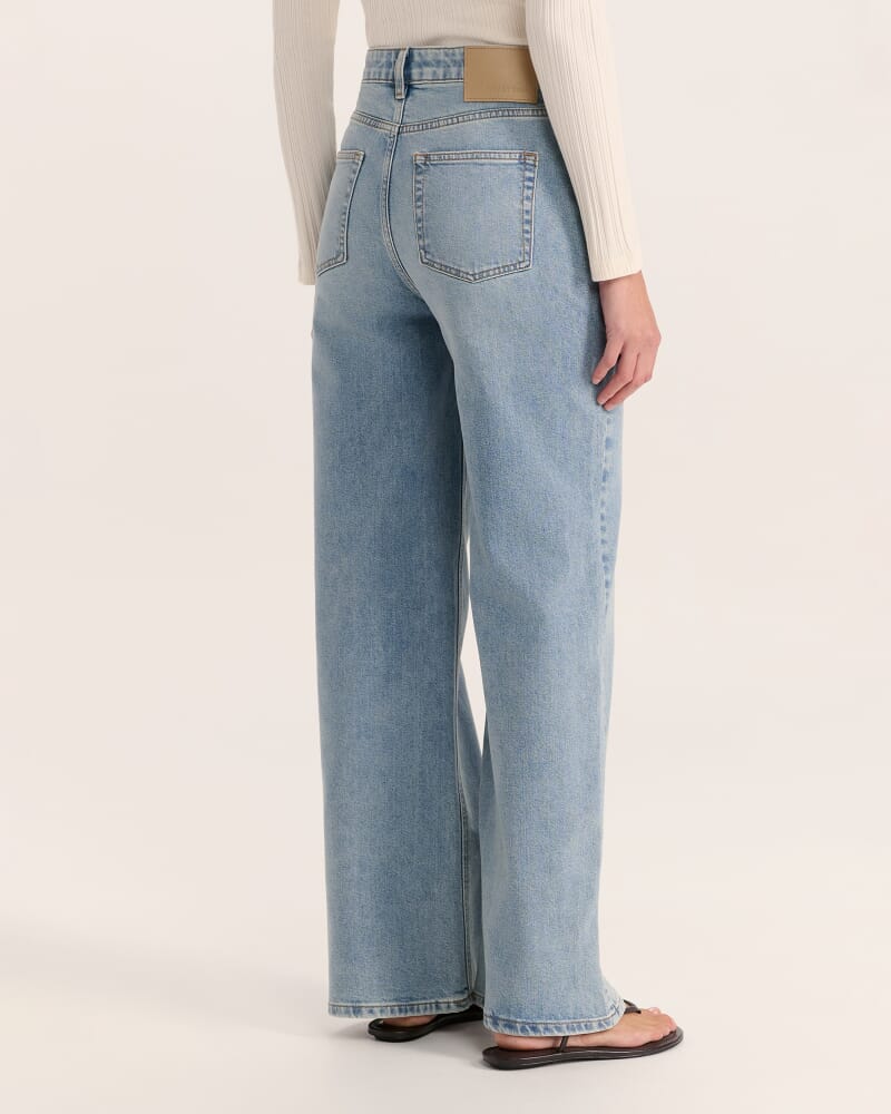 Ava Full Length Jean in LIGHT DENIM