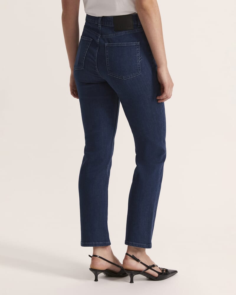 Anna Straight Leg Jean in INDIGO