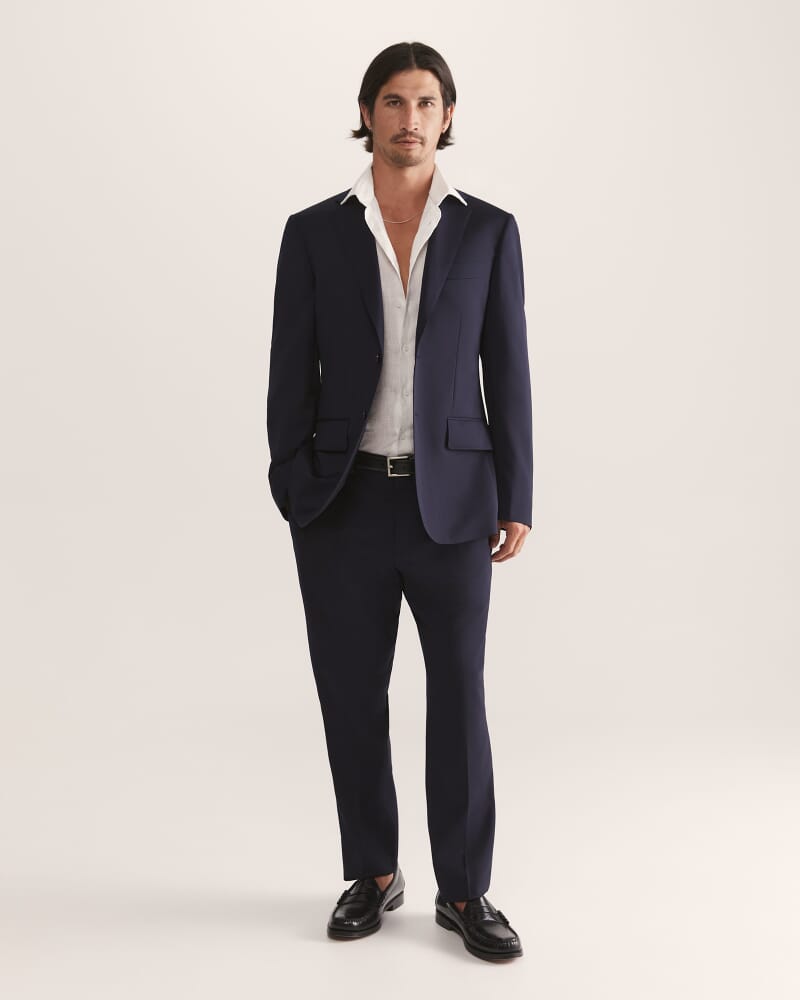 Leather Reversible Belt in BLACK/BROWN