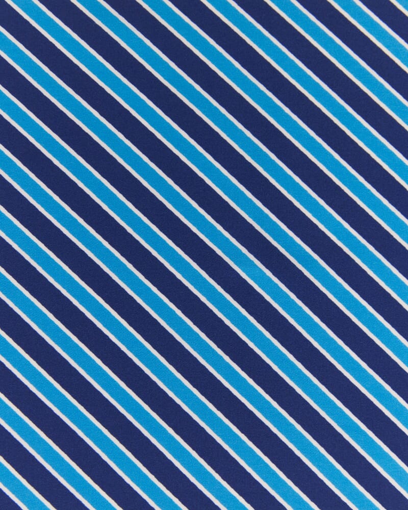 Dali Silk Pocket Square in COOL BLUE