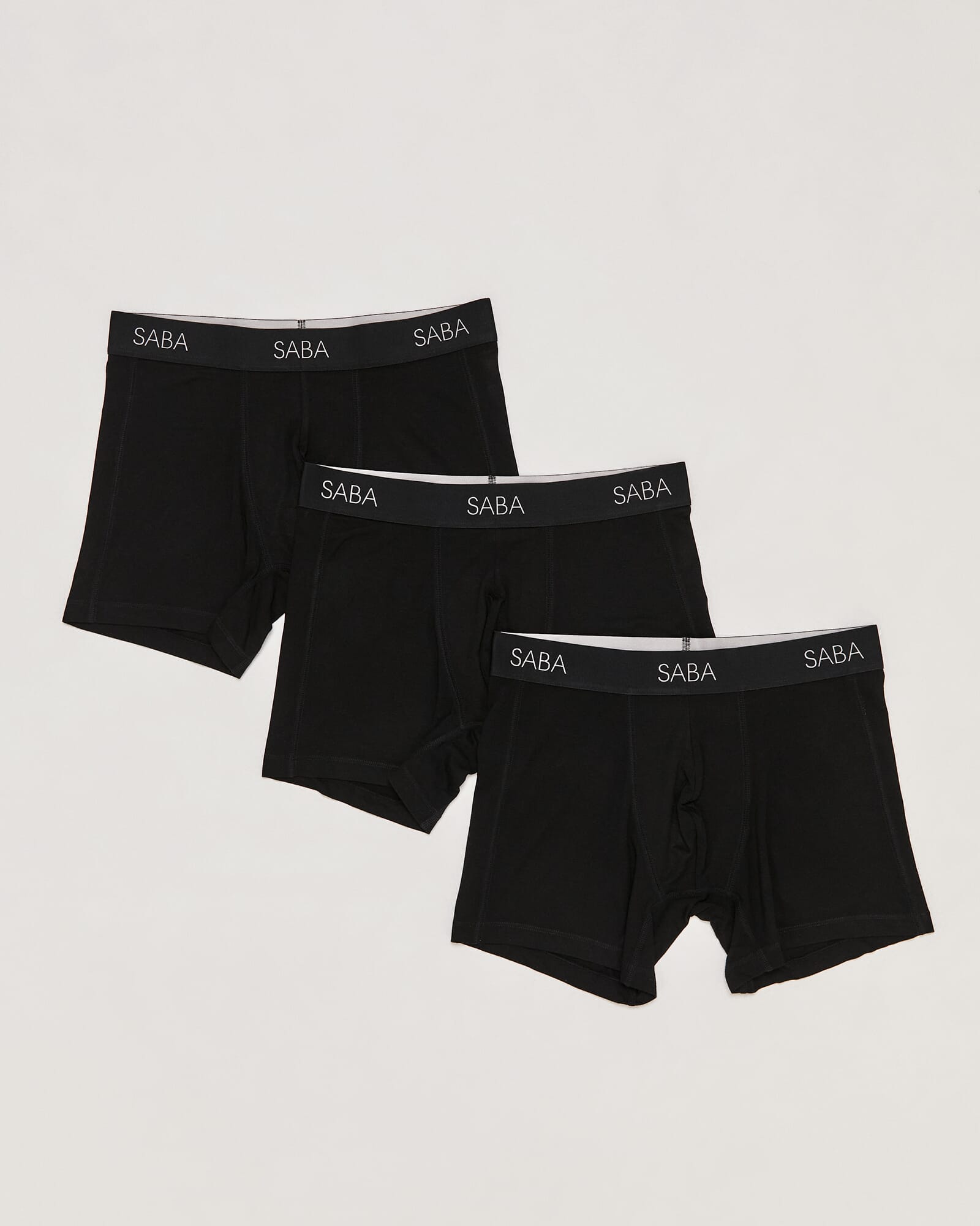 3 Pack Black Trunks