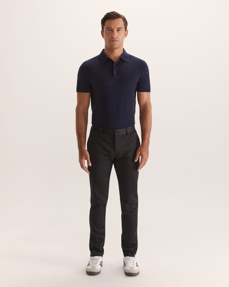 Baxter Slim Chino Pant in BLACK