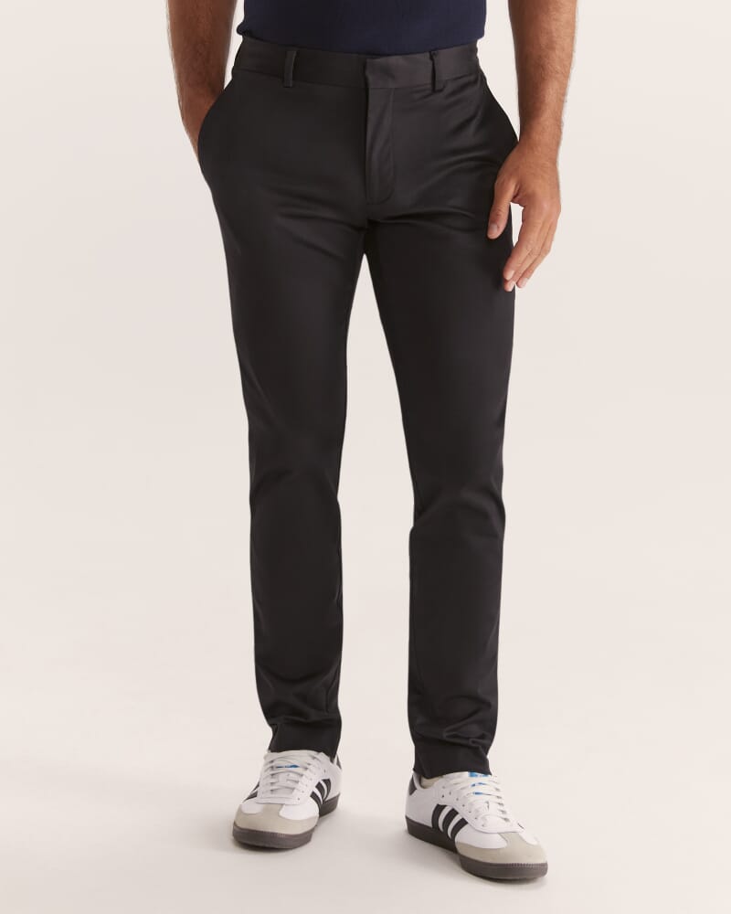 Baxter Slim Chino Pant in BLACK
