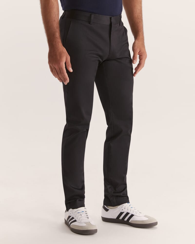 Baxter Slim Chino Pant in BLACK