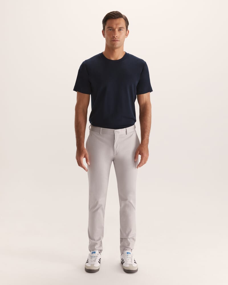 Baxter Slim Chino Pant in MISTY GREY