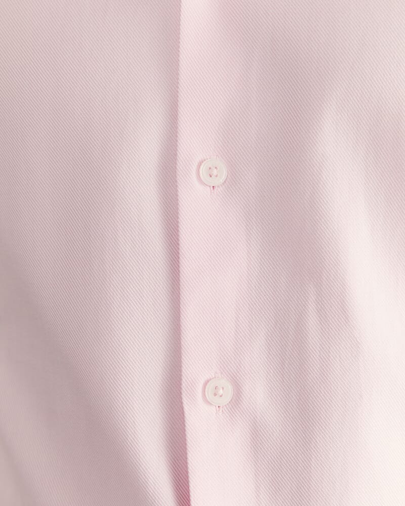 Munroe Easy Care Twill Shirt in PINK
