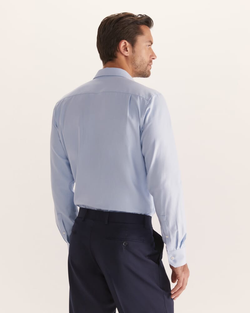 Munroe Easy Care Twill Shirt in SKY