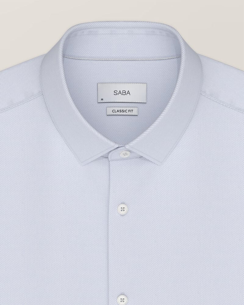 Munroe Easy Care Twill Shirt in SKY
