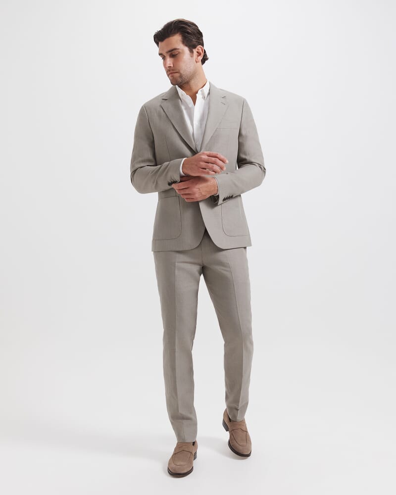 Lucian Suit Jacket in KHAKI
