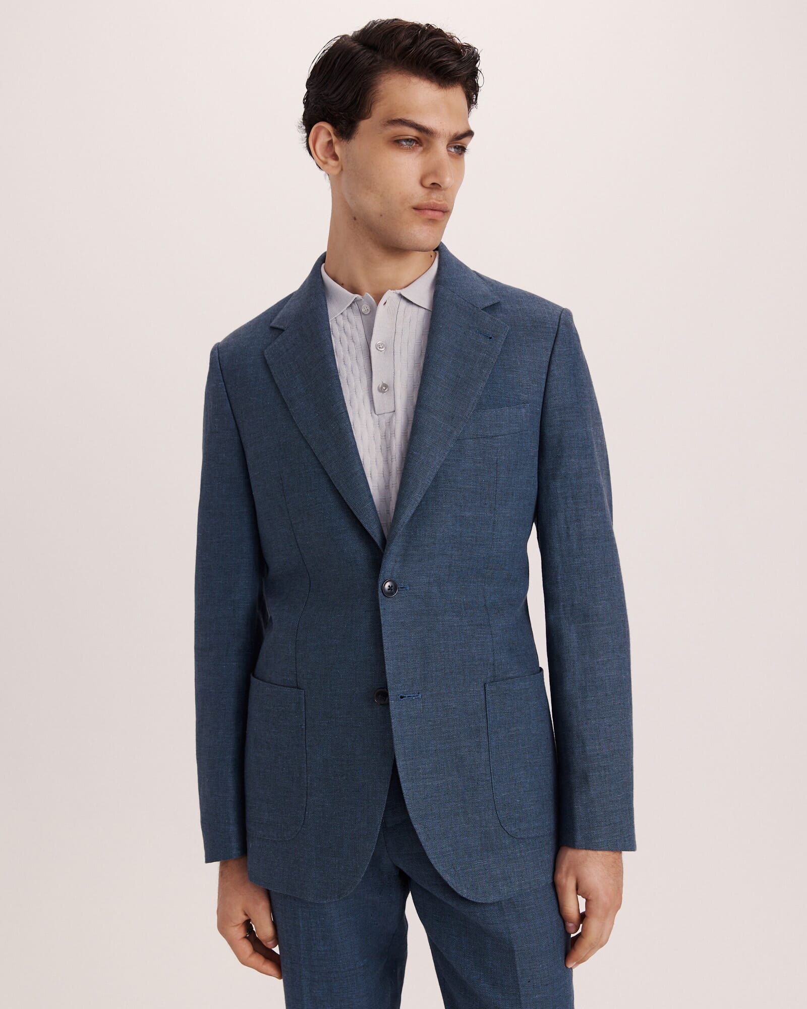 Lucian Cotton Linen Suit Jacket