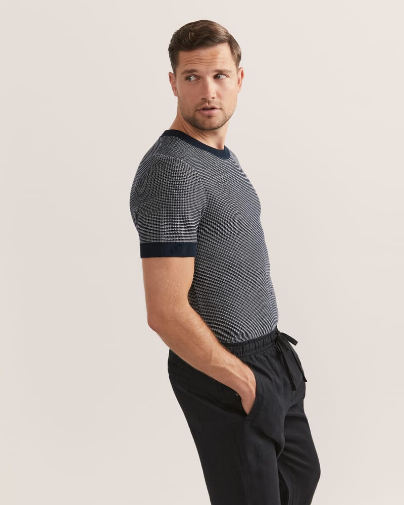 Kent Linen Pant in BLACK