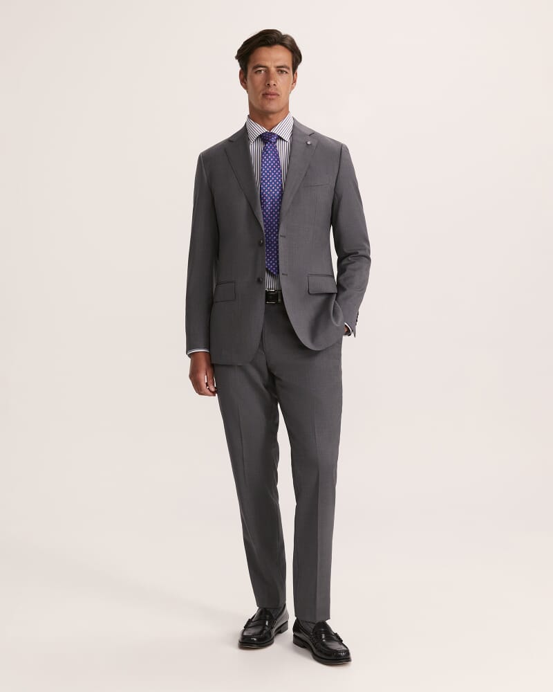 Sorkin Wool Suit Jacket in GREY
