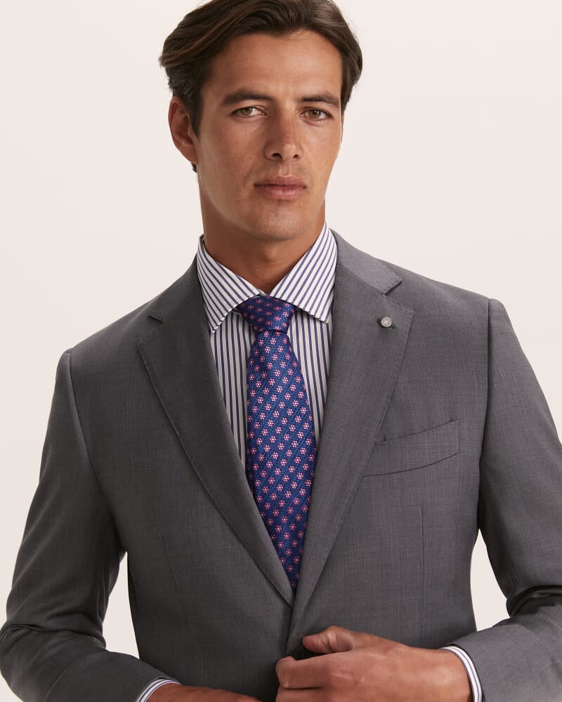 Sorkin Wool Suit Jacket in GREY
