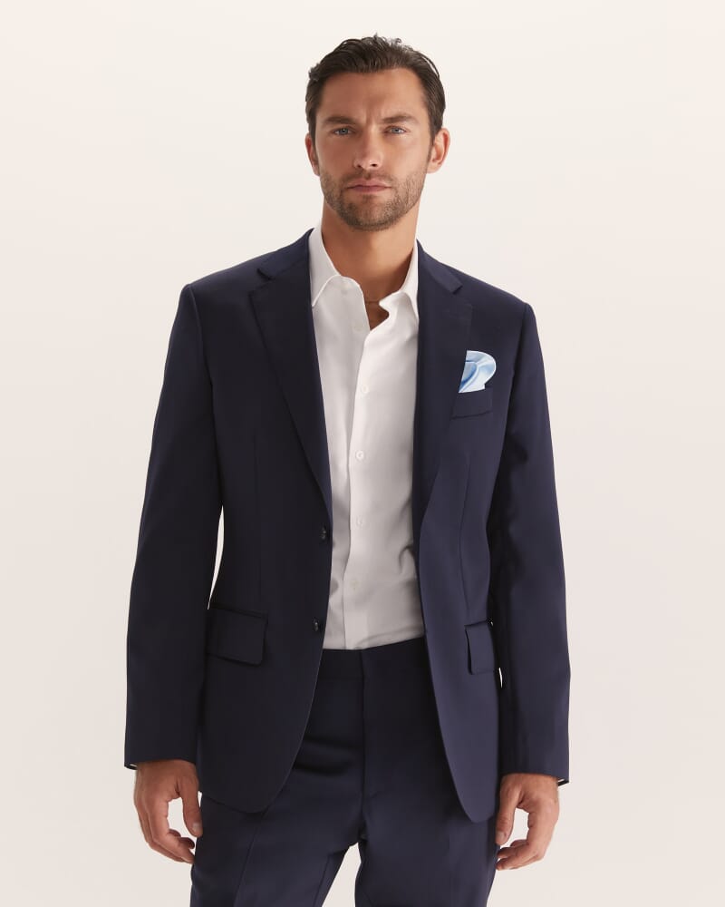 Sorkin Wool Suit Jacket in NAVY