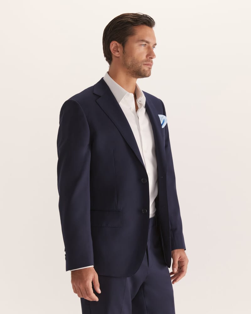 Sorkin Wool Suit Jacket in NAVY