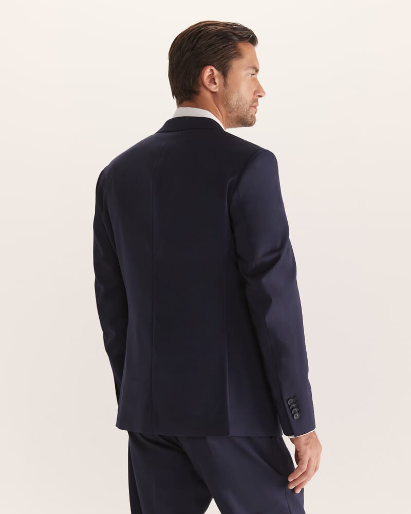Sorkin Wool Suit Jacket in NAVY